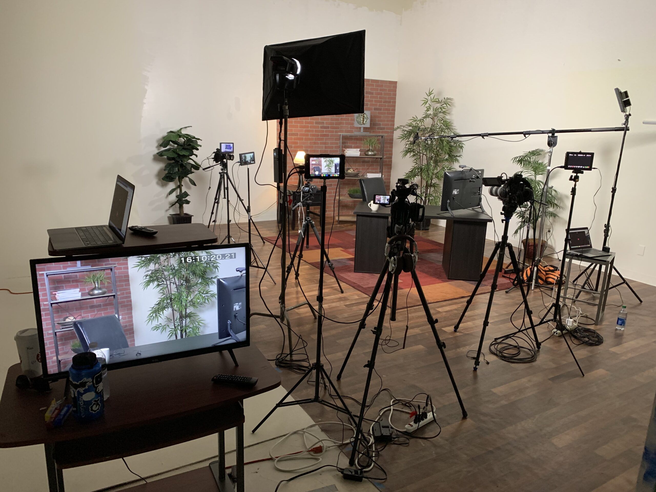 Multi Camera Setup In Studio